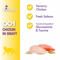 【Harlow Blend】Cat Can - 001 Chicken In Gravy 80g