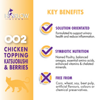 【Harlow Blend】Cat Can - 002 Chicken In Gravy With Katsuobushi & Berries 80g