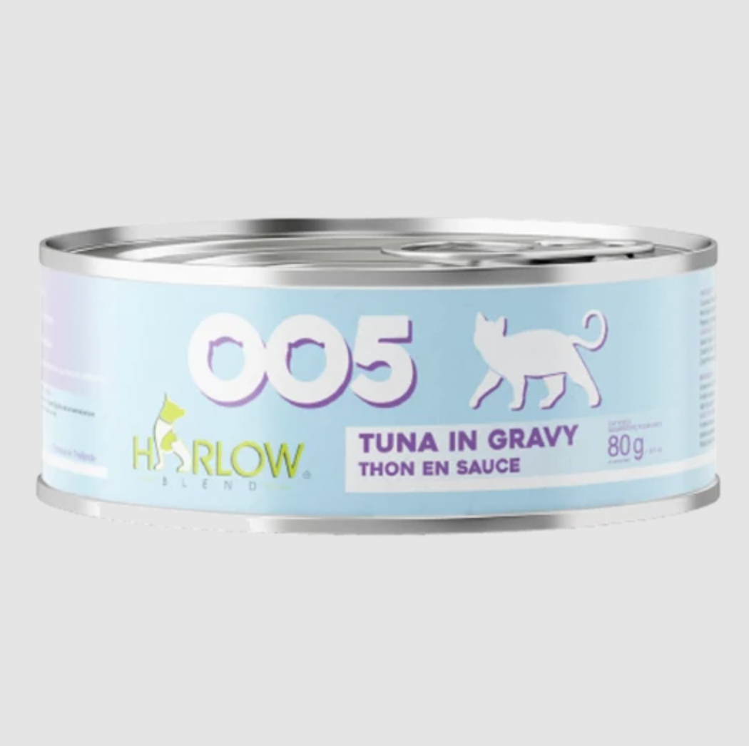 【Harlow Blend】Cat Can - 005 Tuna in Gravy 80g