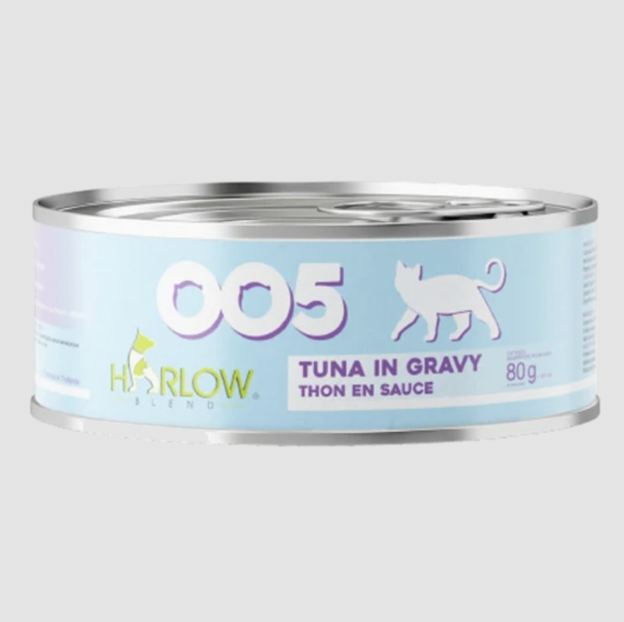 【Harlow Blend】Cat Can - 005 Tuna in Gravy 80g