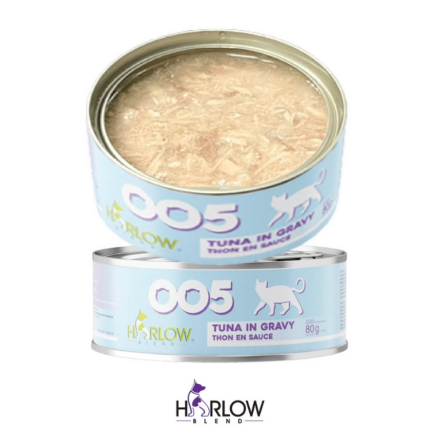 【Harlow Blend】Cat Can - 005 Tuna in Gravy 80g