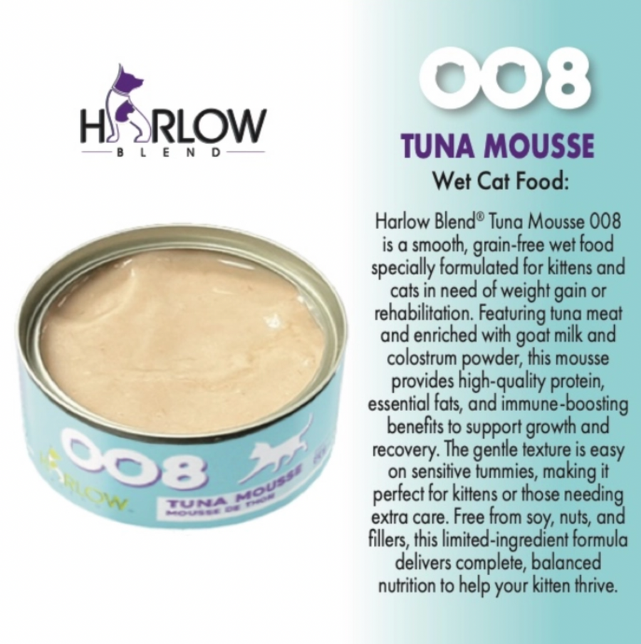 【Harlow Blend】Cat Can - 008 Tuna Mousse  80g