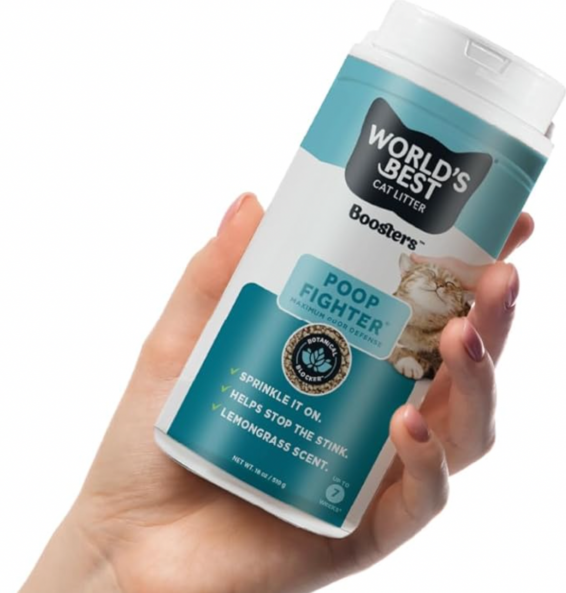 【World's Best】 Litter Booster Poop Fighter 18oz/510g