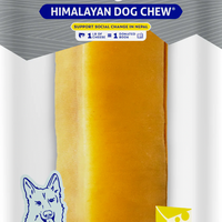 【Himalayan Pet Supply】Dog Chew Treats - Yaky Original Cheese Chew Bar Xlarge 5.3oz (For Dogs 55lbs & Over)