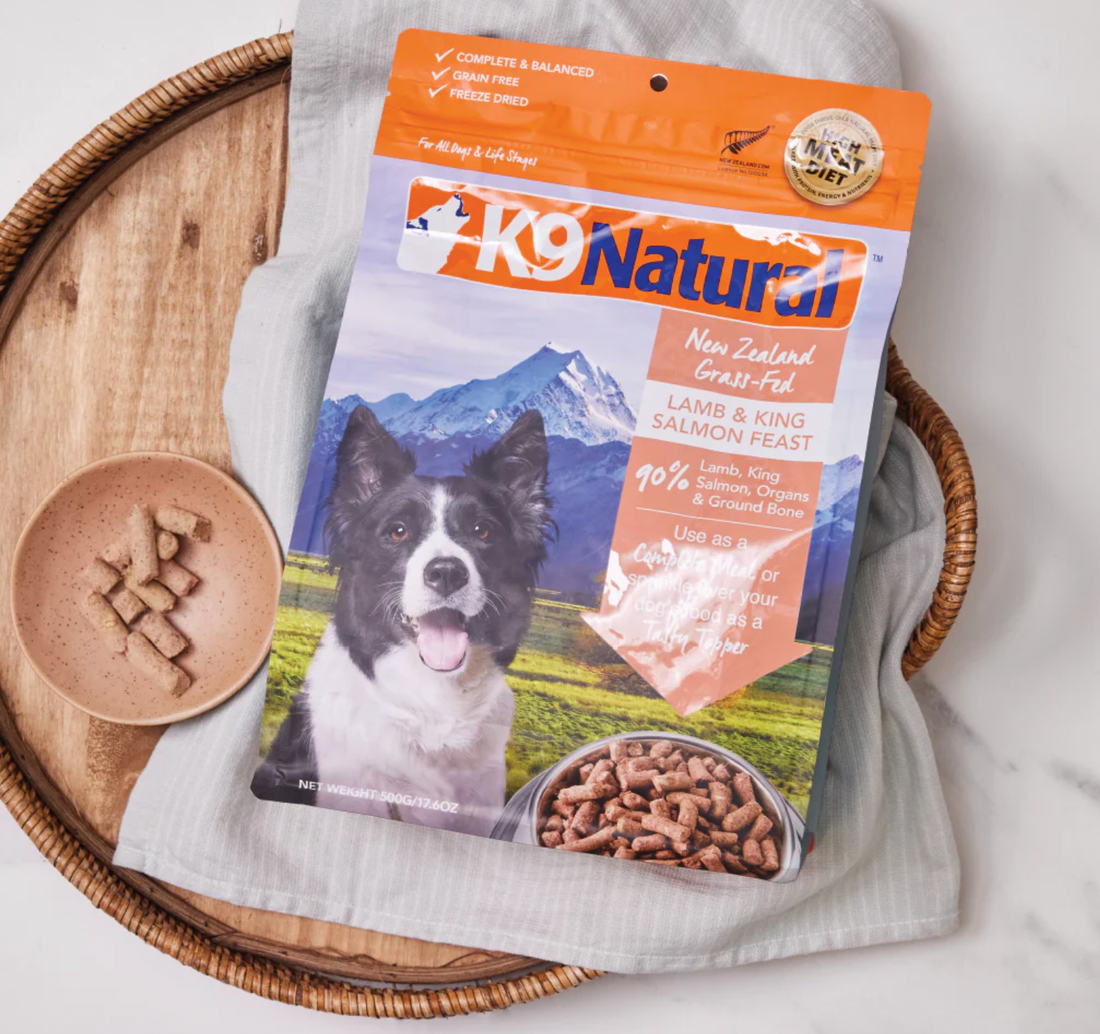 【K9 Natural】Dog - Freeze-Dried Food - Lamb And King Salmon Feast 100g