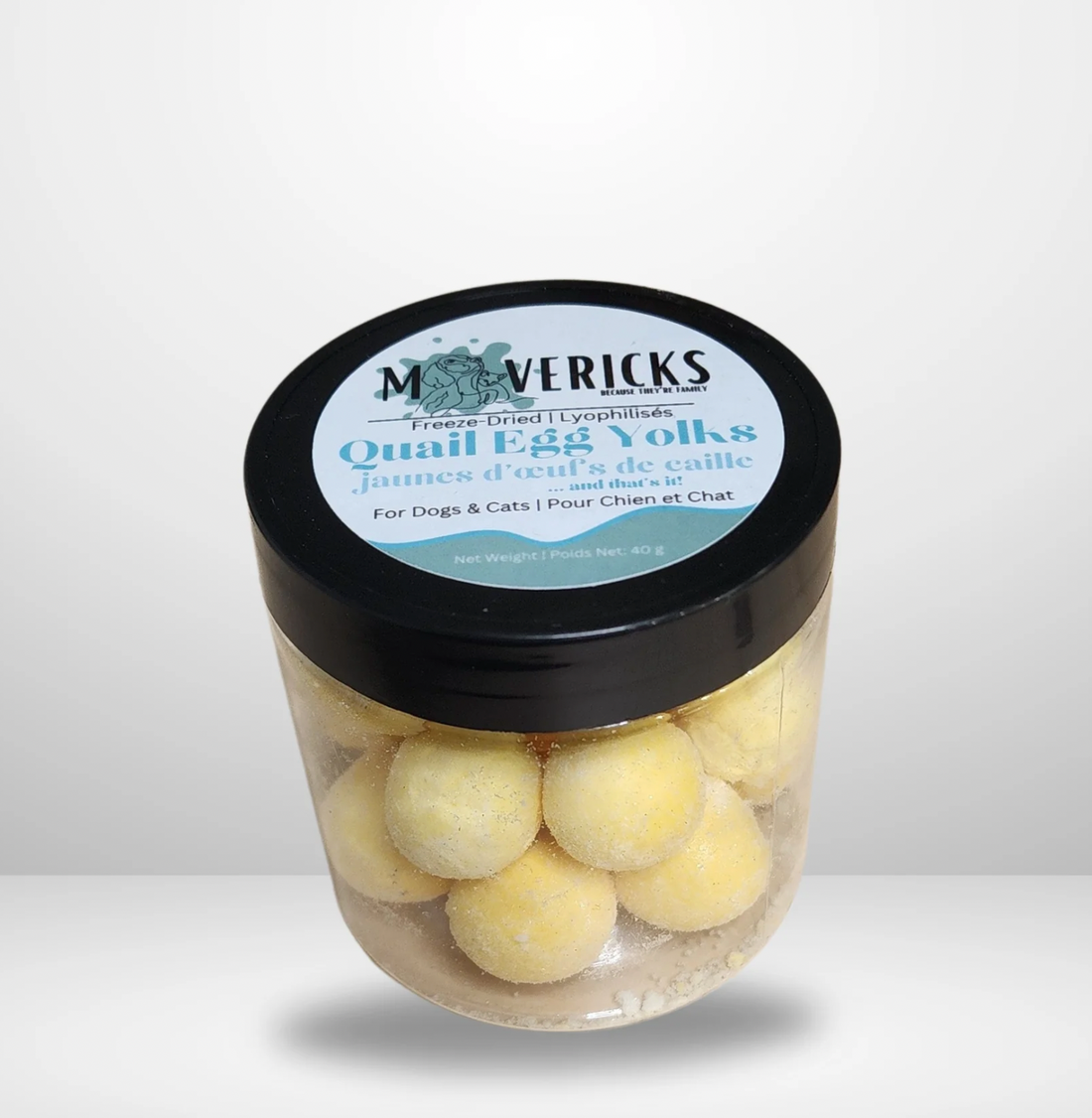 【Mavericks】Freeze Dried Quail Egg Yolks for Dogs & Cats 65g