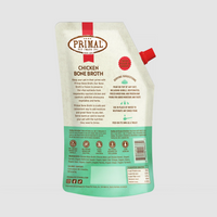【Primal】Frozen Bone Broth - Chicken Recipe for Dogs & Cats 20 oz