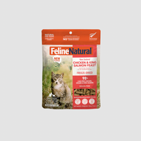 【K9 / Feline Natural】Freeze-Dried Cat Food - Chicken & King Salmon Feast 100g