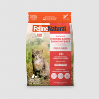【K9 / Feline Natural】Freeze-Dried Cat Food - Chicken & King Salmon Feast 320g