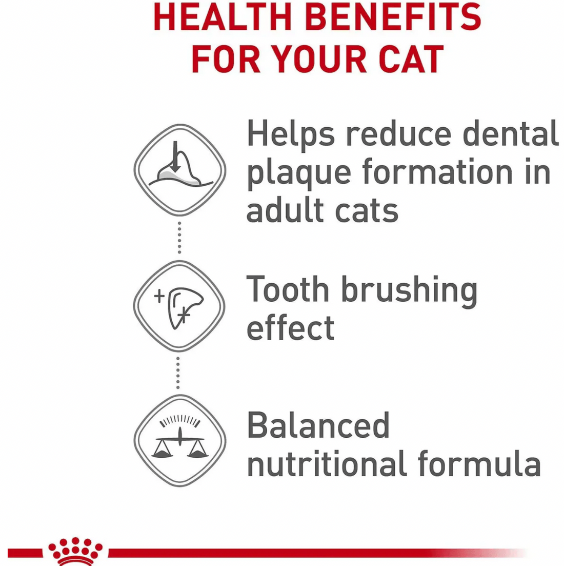 【Royal Canin】Cat Dry Food -  Nutrition Dental Care 3lbs