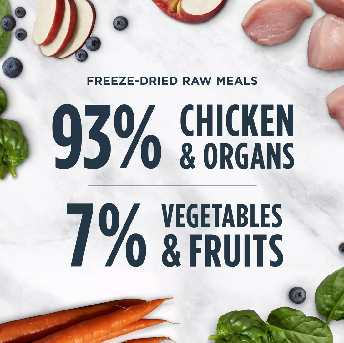 【Instinct】Cat Freeze-Dried Raw Meals Grain-Free Chicken Recipe 269g