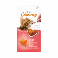【Catit】Creamy Lickable Cat Treat - Salmon Flavour - 5 pack
