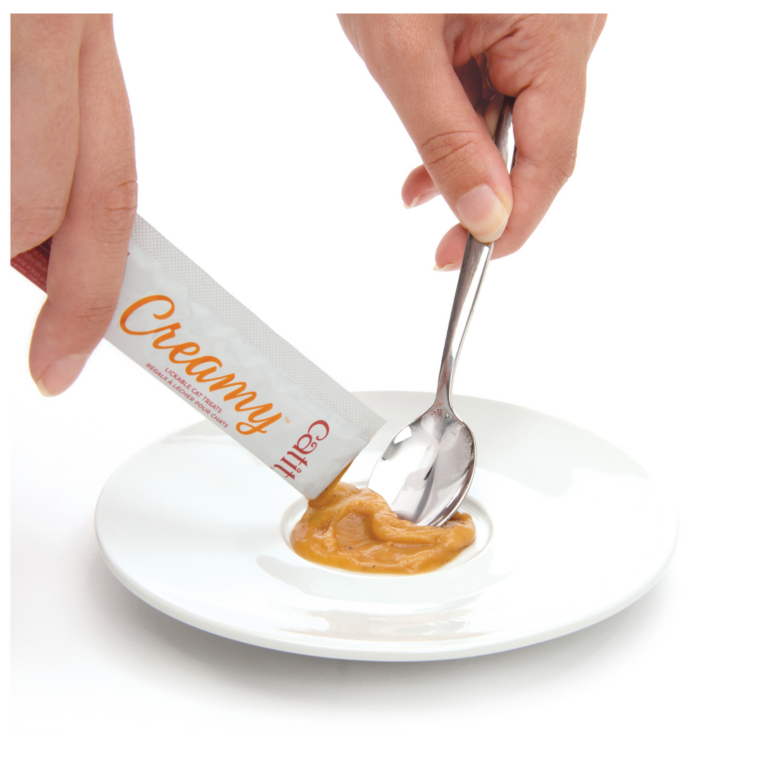 【Catit】Creamy Lickable Cat Treat - Salmon Flavour - 5 pack
