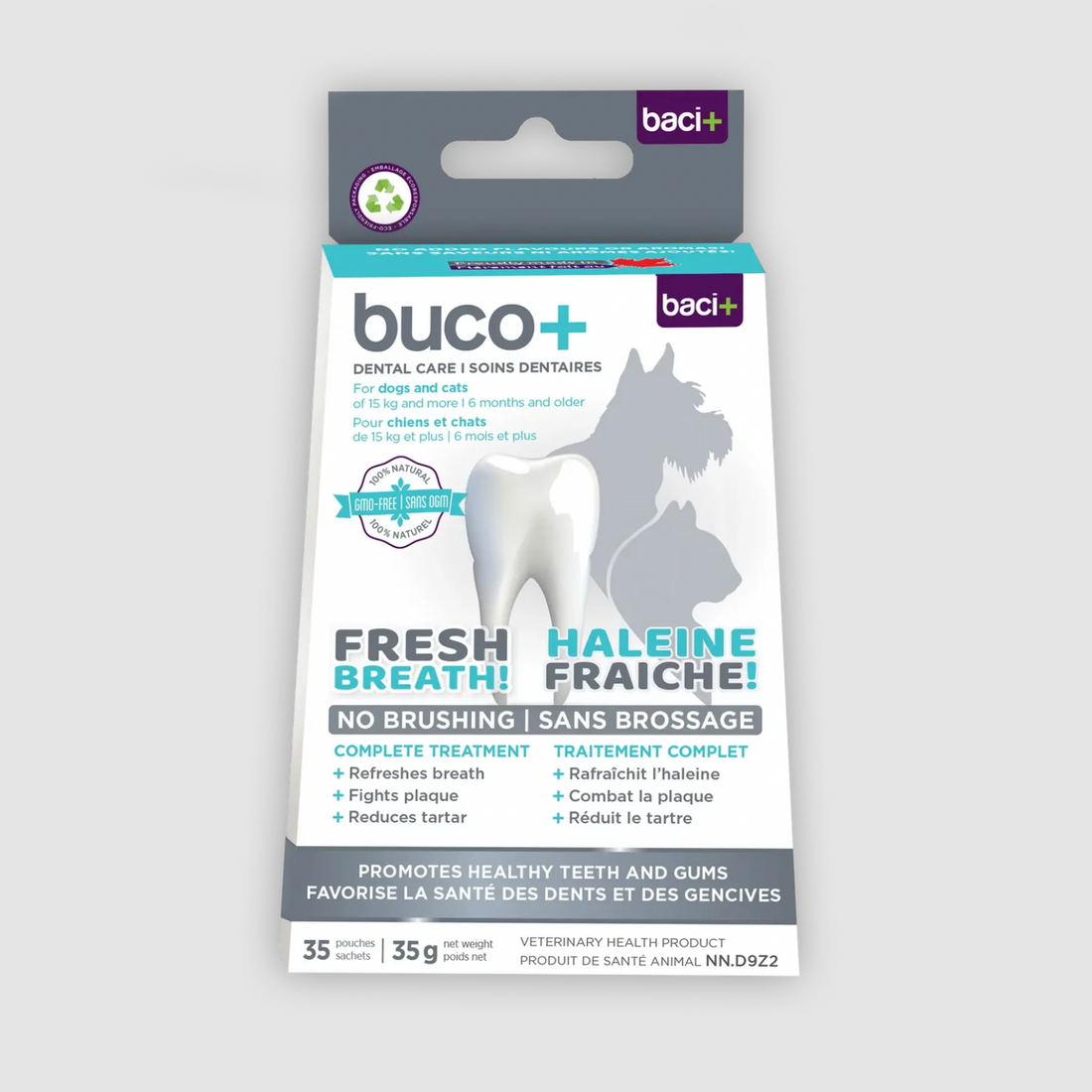 【Baci+】Buco+ Oral Health Dental Care for Cats & Dogs - 35g