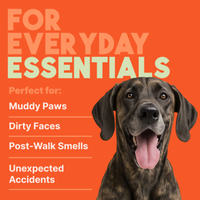 【Tropiclean】Papaya & Coconut Luxury 2-In-1 Pet Wipes（Conditioning & Deodorizing） 100Ct