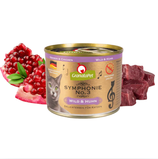 【GranataPet】Cat Wet Food - Symphonie No.3 Chicken & Venison