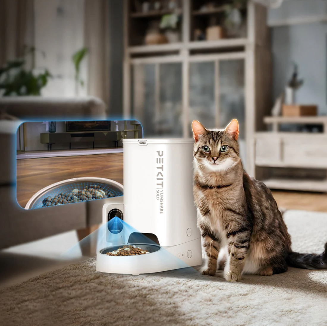 【Petkit】YumShare Solo Automatic Feeder with Camera