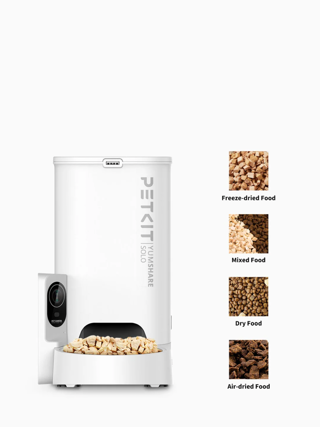【Petkit】YumShare Solo Automatic Feeder with Camera