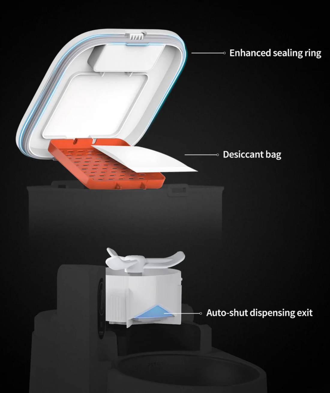 【Petkit】YumShare Solo Automatic Feeder with Camera