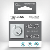 【Tickless】TICKLESS® Home Plug in Ultrasonic Tick , Flea & Dust Mite Repellent - Dust Grey