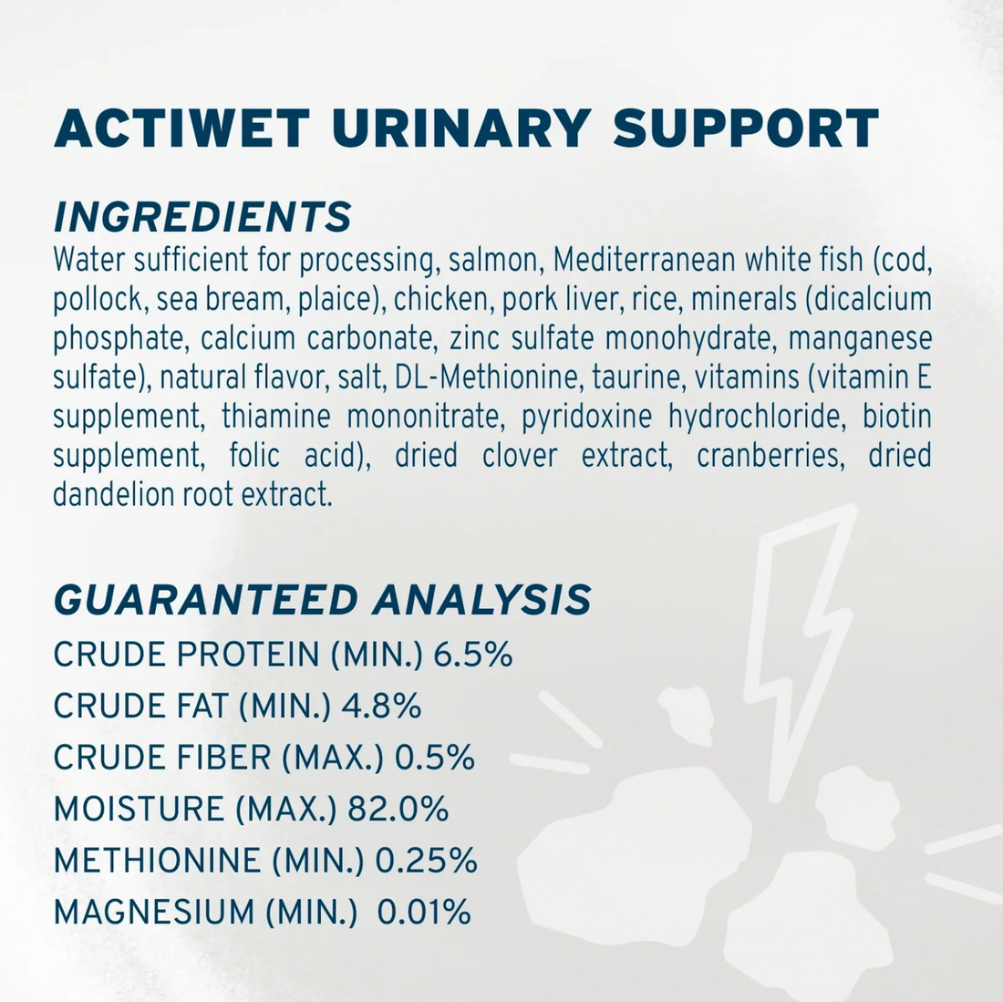 【Forza10】Wet Cat Food for Urinary Support - Fish Flavor