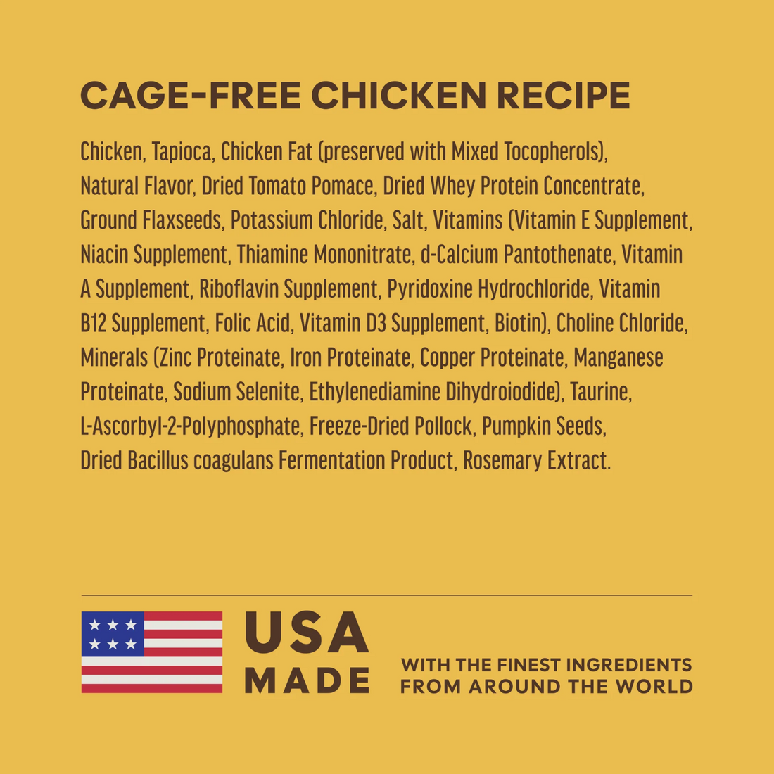 【INSTINCT】Nature’s Variety Ultimate Protein Cage-Free Chicken Formula for Cats 10lb