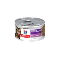 【Hills】Adult Cat Sensitive Stomach & Skin - Duck - 2.9oz