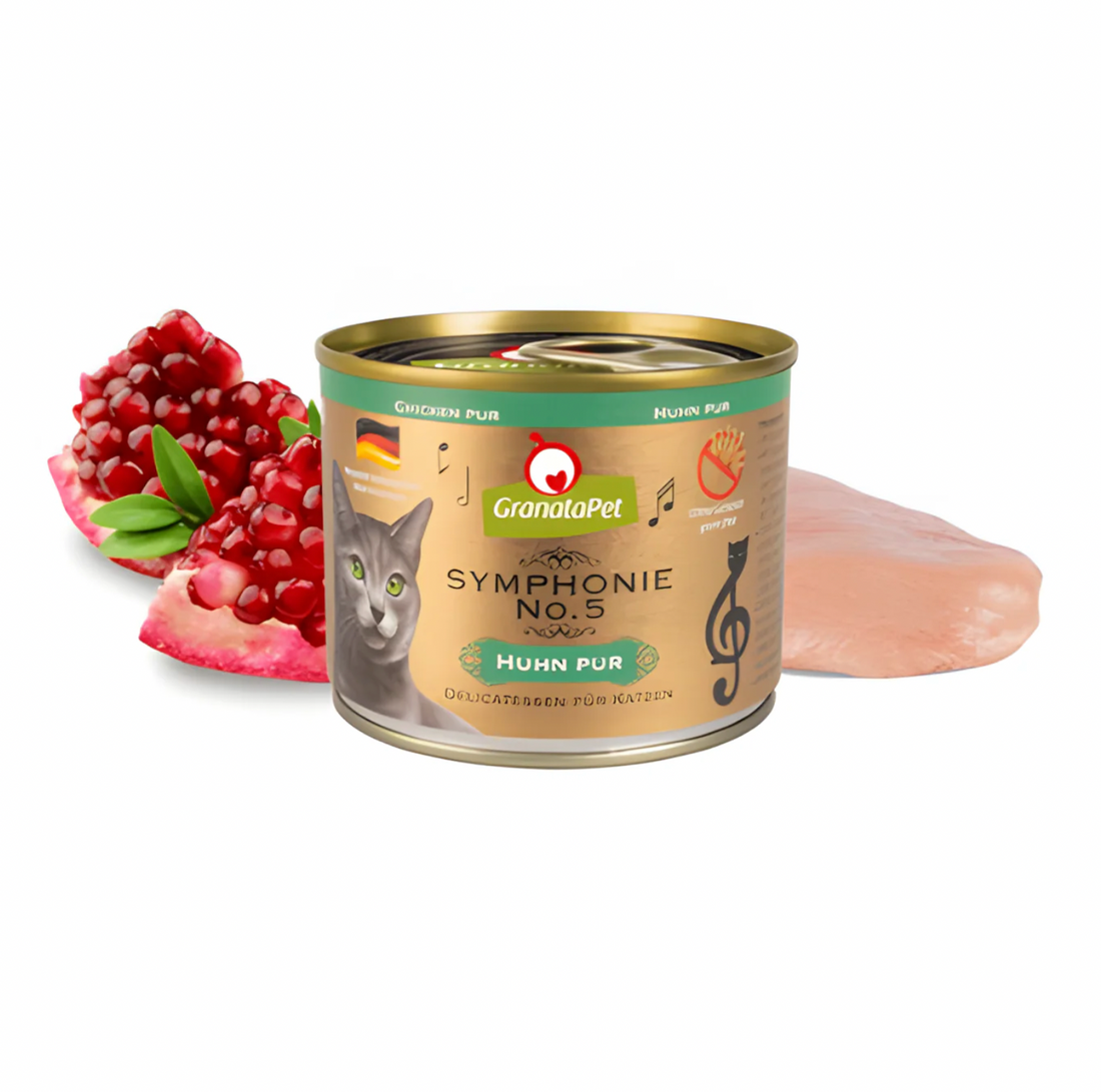 【GranataPet】Cat Wet Food - Symphonie No.5 Chicken Pur