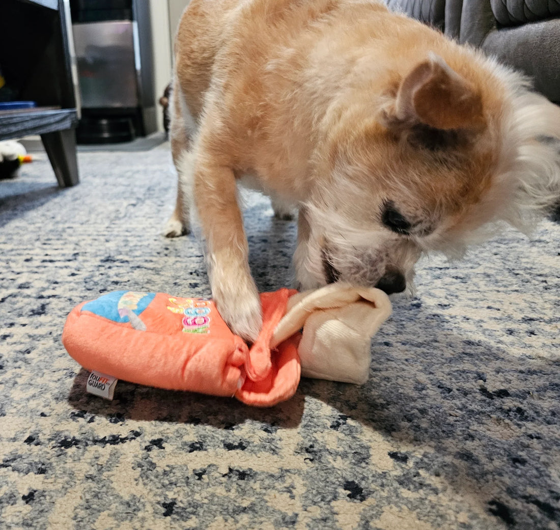 【POOZPET 扑几】宠物智力训练缓解压力玩具垫 - 肥宅快乐餐