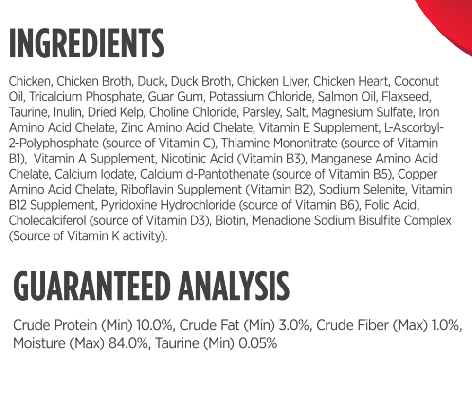 【Nulo】Cat & Kitten - Real Shreds - Chicken & Duck with Organ Meats Recipe - 2.8 oz