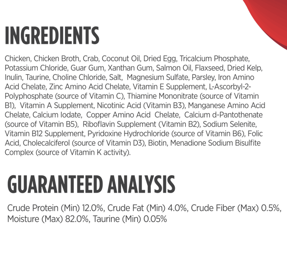 【Nulo】Cat & Kitten - Finely Minced - Chicken & Crab Recipe - 2.8 oz