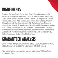 【Nulo】Small Breed Dogs - Chicken, Duck & Pumpkin Recipe in Broth - Signature Stew - 2.8 oz