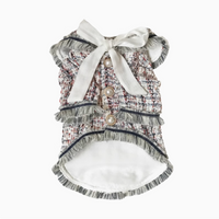 Chic Bouclé Spring/Summer Dog Coat