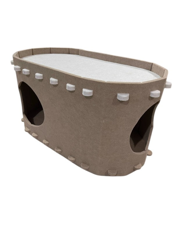 Enclosed Felt Cat Bed