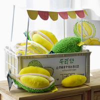 Durian-Shaped Squeaky Toy for Pets – Fun & Chewable