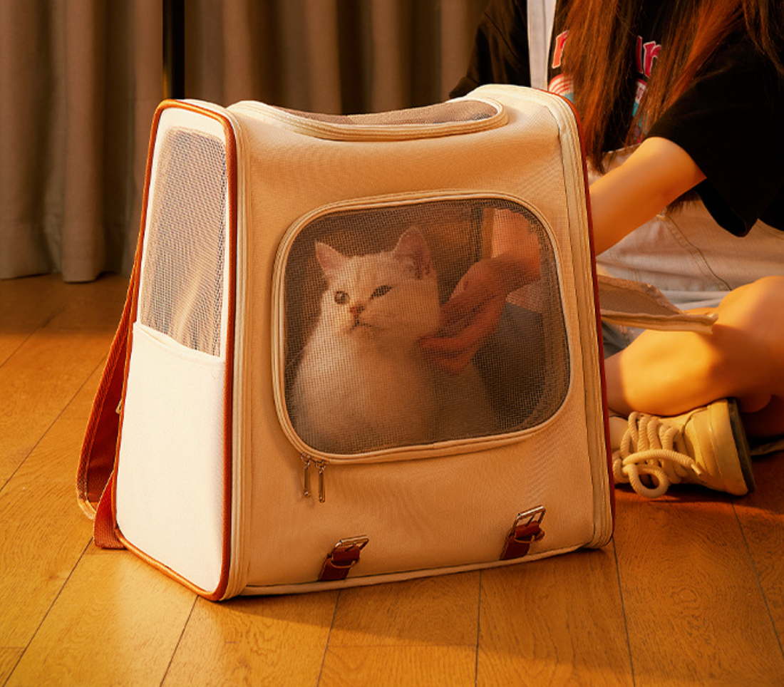 Pet Travel Bag - Shoulder Backpack