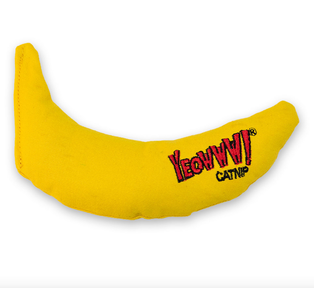 【yeowww!】Chi-CAT-a Banana Catnip Cat Toys