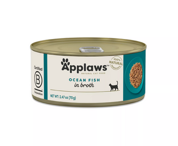 【Applaws】Grain Free Cat Can - Ocean Fish In Broth 2.47 oz