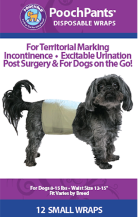 【PoochPants】Disposable Male Wrap S size 12ct