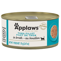 【Applaws】Grain Free Cat Can - Tuna Fillet In Broth 2.47 oz