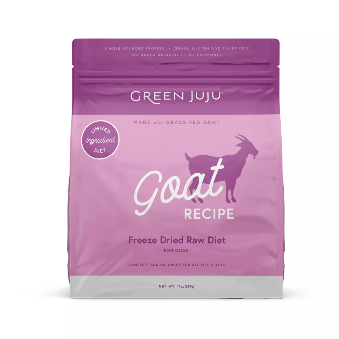 【Green Juju】Freeze Dried Raw Goat 397g