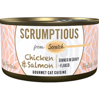 【SCRUMPTIOUS】FROM SCRATCH -  Wet Can Cat Food - Chicken Entrée 79g