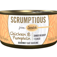 【SCRUMPTIOUS】FROM SCRATCH -  Wet Can Cat Food - Chicken & Pumpkin 79g