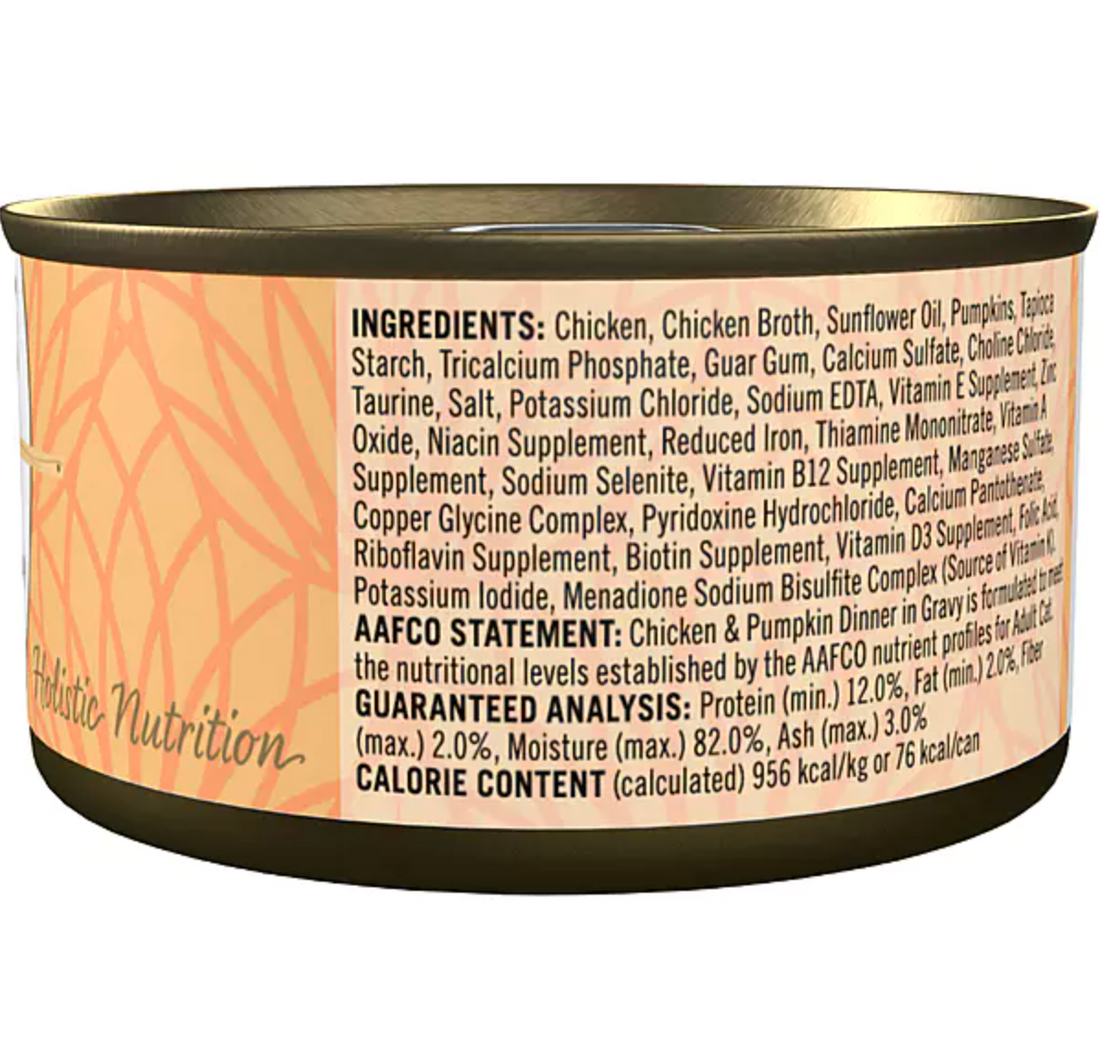 【SCRUMPTIOUS】FROM SCRATCH -  Wet Can Cat Food - Chicken & Pumpkin 79g