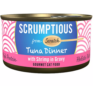 【SCRUMPTIOUS】FROM SCRATCH -  Wet Can Cat Food - Tuna & Shrimp 79g