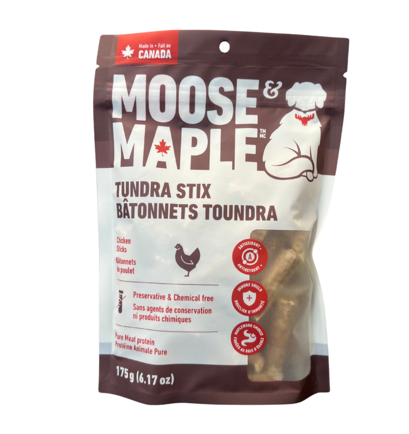 【 Moose & Maple】Dog Treats -Tundra Stix - Chicken Meaty Sticks 175g