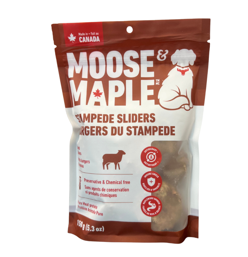 【 Moose & Maple】Dog Treats -Stampede Sliders - Lamb Sliders 150g