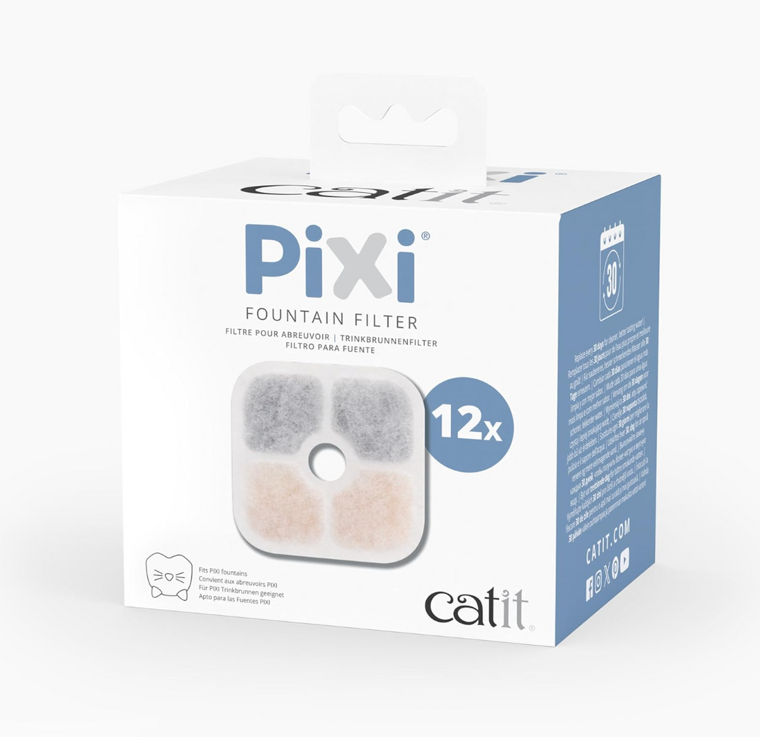 【CATIT】PIXI Water Fountain Filter Replacement - 3pk & 6pk& 12pk