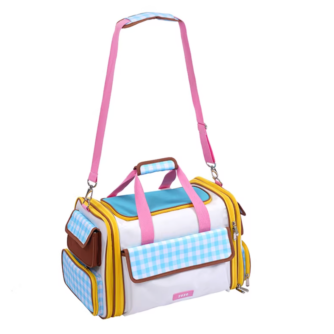【ZEZE】Expandable All-Season Pet Travel Carrier