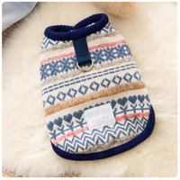 Autumn & Winter Snowflake Pet Vest